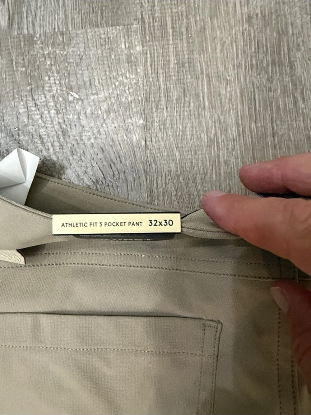 Stretch Slim Chino Pants in Light Khaki